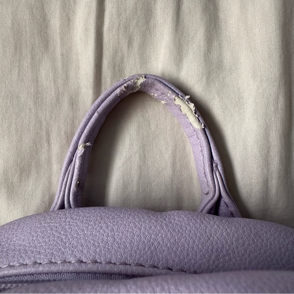purple backpack - Picture 3 of 3